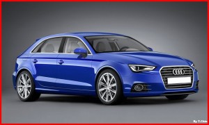 Audi A3 Sportback 2012 vue extérieur 1