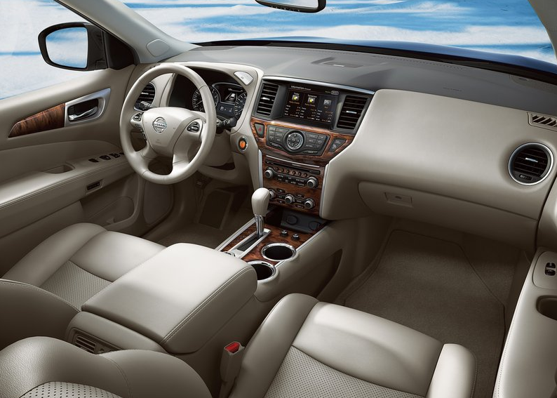 Nissan Pathfinder - vue intérieur