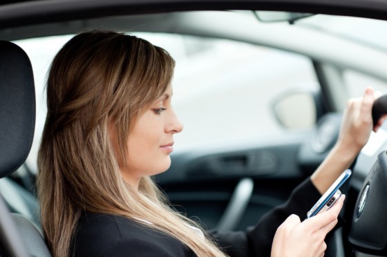femme sms voiture