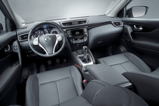 interieur Nissan Qashqai 2014