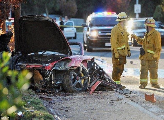 accident voiture Paul Walker Fast and Furious