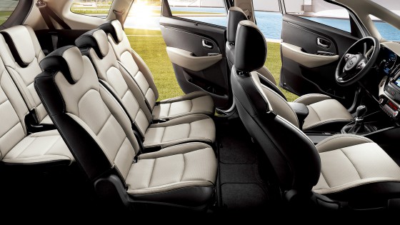 Intérieur du Kia Carens