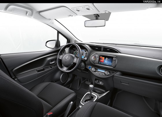 interieur Yaris 2014