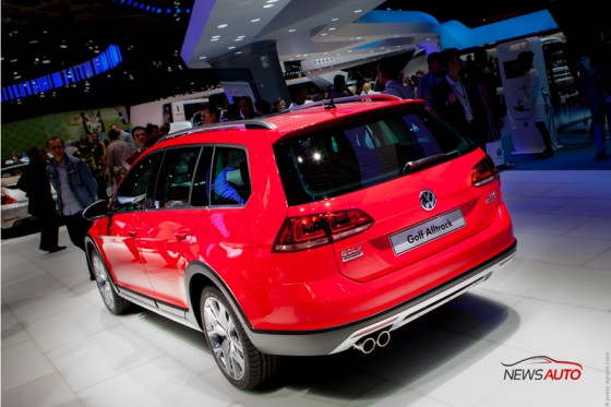 Volkswagen Golf Alltrack au mondial auto