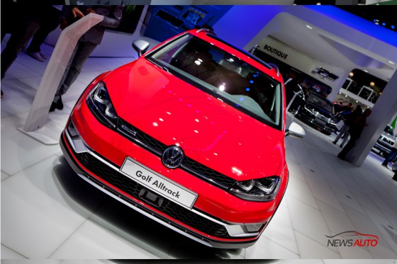 Golf Alltrack au mondial auto