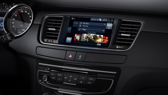 console centrale Peugeot 508