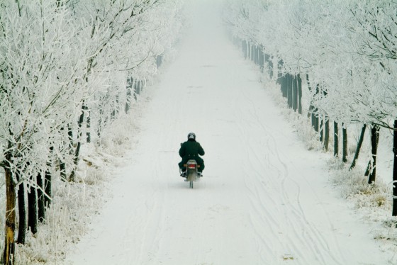 scooter-moto-hiver