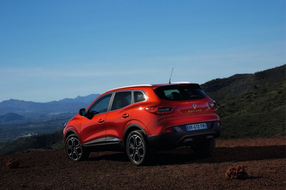 Face arrière Renault Kadjar