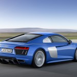 Vue arrière de la toute nouvelle R8