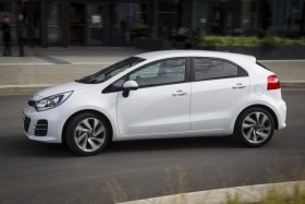 Kia Rio vue exterieur restylée