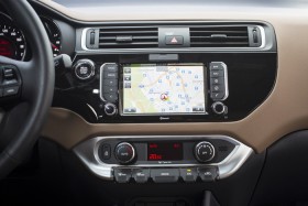 GPS tactile de la Kia Rio 2015
