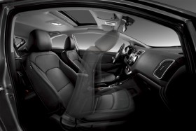 Les sièges de la nouvelle Kia Rio