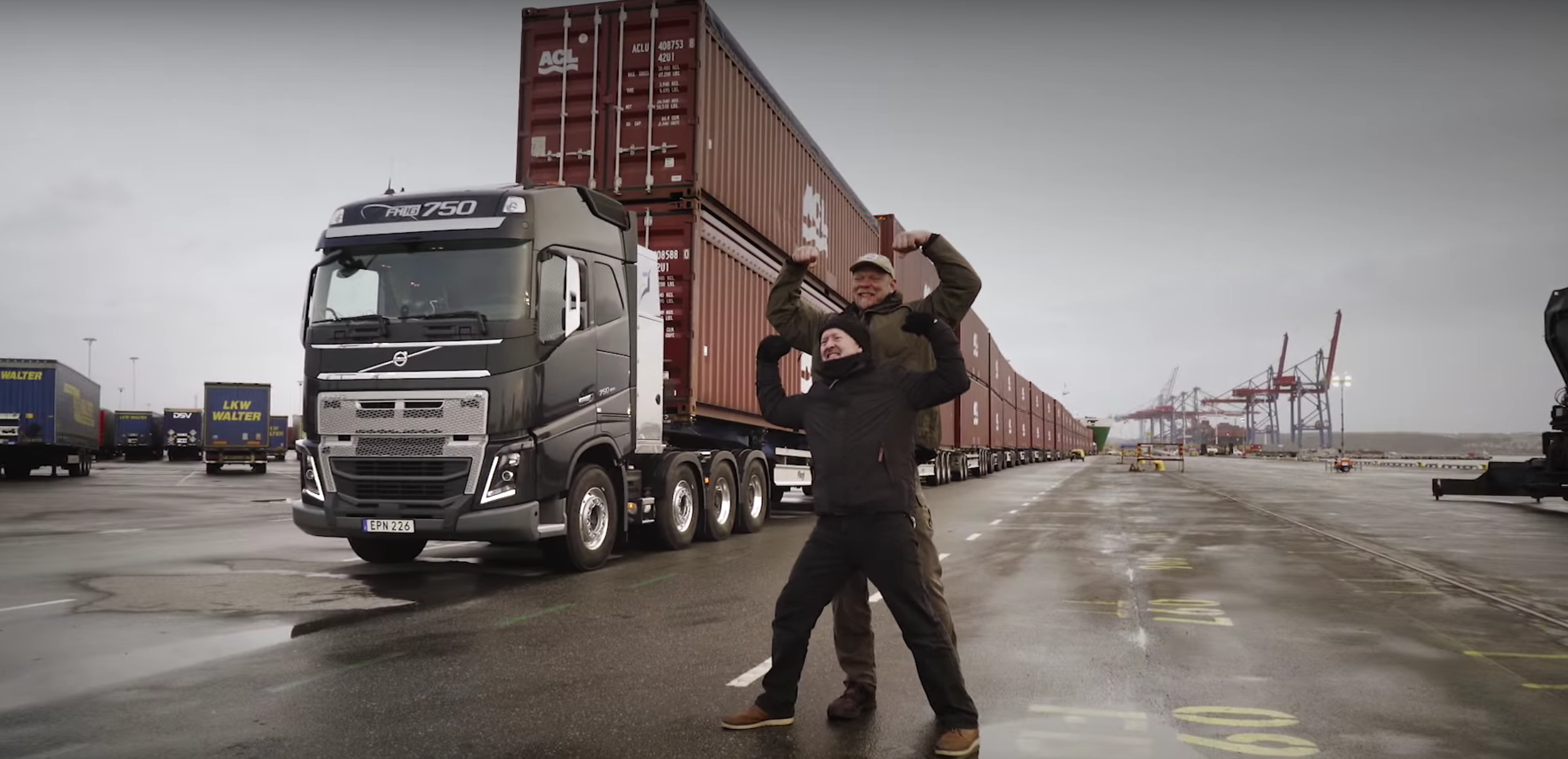 Volvo Trucks 750 tonnes