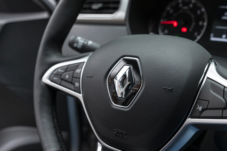 Volant de la Renault Clio