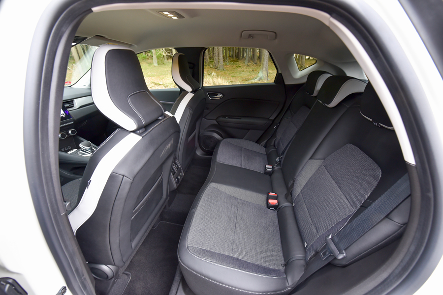Intérieur de la Renault Captur