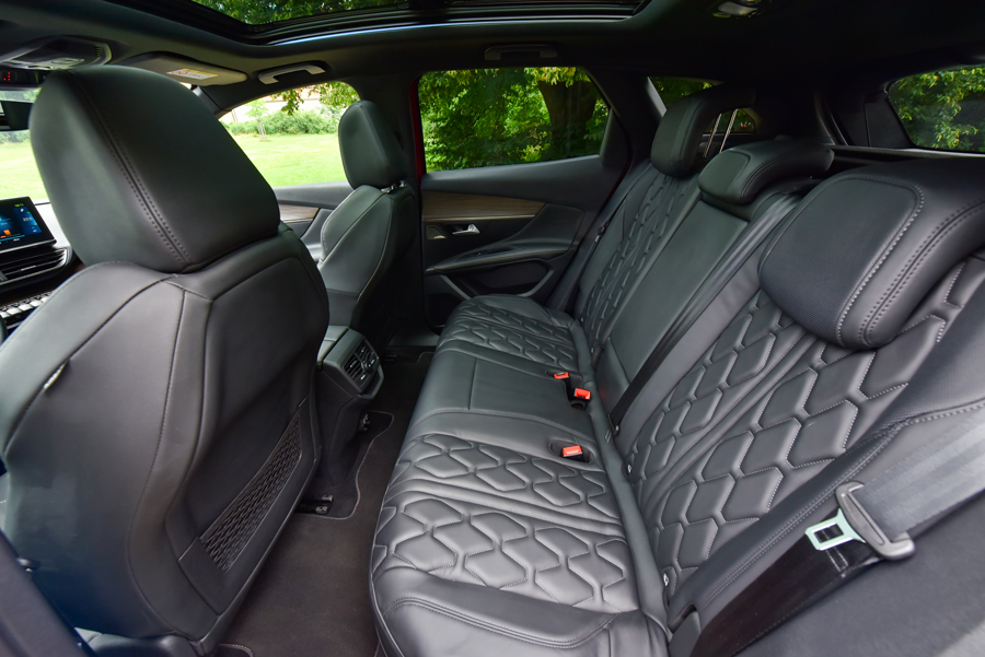 Sièges arrière du Peugeot 3008
